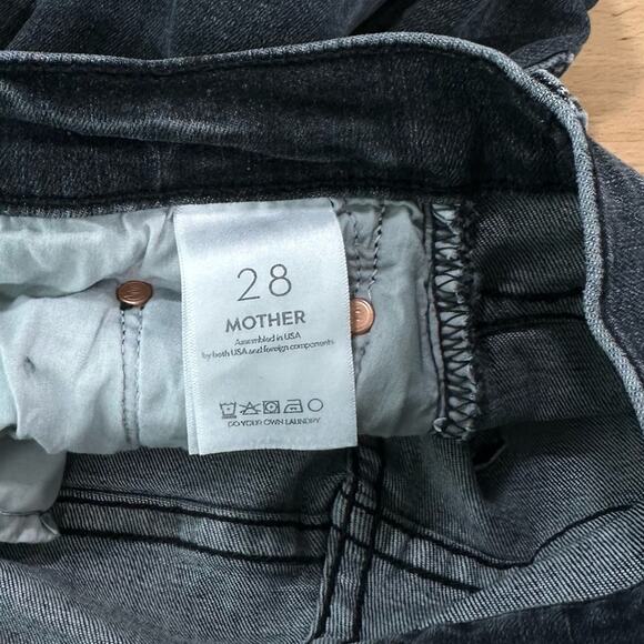 Mother The Insider Crop Step Fray Jeans in Save Your Soul Size 28 - Picture 8 of 10